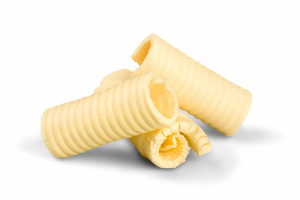 Manteiga com fundo branco